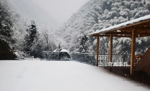 浙江多地下雪 2023年第一股冷空氣已經(jīng)在路上了
