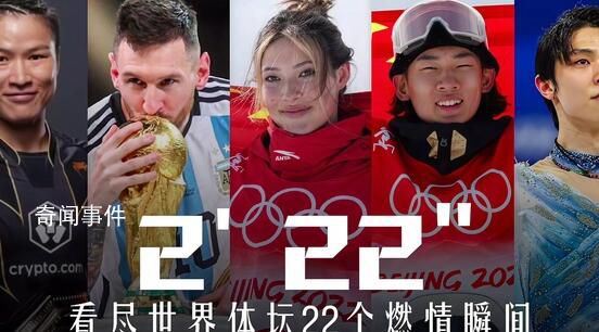 2022世界體壇燃情瞬間 有太多的燃情時刻讓人難忘