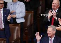 麥卡錫當(dāng)選美國眾議院議長 在當(dāng)日眾議院選舉中獲得216票
