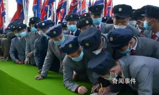 朝鮮超140萬青年報(bào)名參軍 各地自愿報(bào)名參軍和復(fù)隊(duì)的隊(duì)伍持續(xù)增加