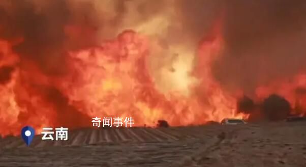 云南山火未滅消防員遇“恐怖”爆燃 幸虧其他消防員及時發(fā)現(xiàn)并及時施救