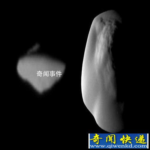 土星神秘UFO狀衛星形成之謎 土衛十八是已知的土星衛星家族中最小的一顆