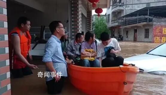 江西暴雨致49.7萬人受災 災情還在進一步統計核查中
