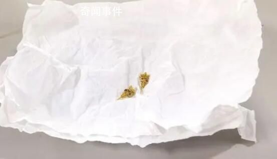 地鐵站撿廢紙團(tuán)一捏發(fā)現(xiàn)是黃金耳釘 一捏發(fā)現(xiàn)不對(duì)勁
