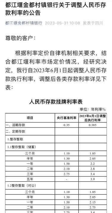 下調(diào)存款利率!又有銀行跟進了