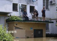 烏克蘭一水電站大壩被毀 洪災覆蓋上百座村鎮