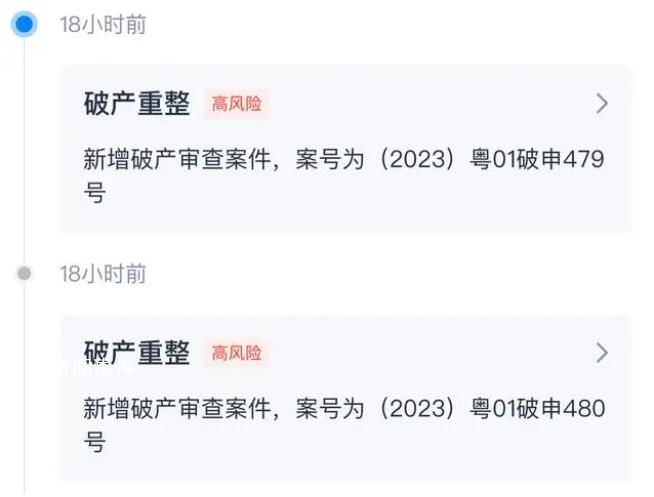 富力地產(chǎn)被申請破產(chǎn)重整 正商談和解中