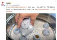 山東茶壺造型饅頭竟能倒出茶水 面點界是在搞科研嗎