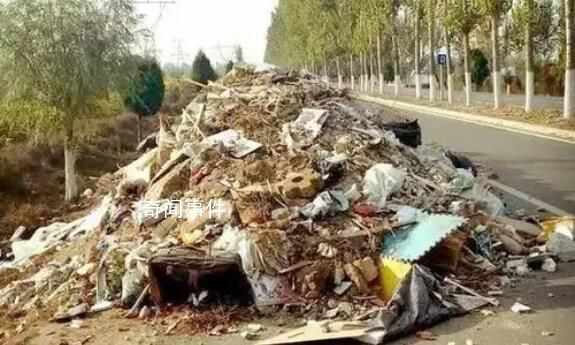 涿州執法車凌晨帶隊往村邊倒垃圾 目前正在處理此事盡快將垃圾運走