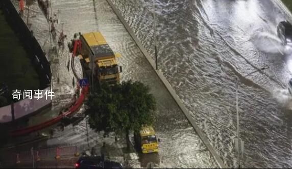 暴雨后廣深多路段出現(xiàn)內(nèi)澇 龍崗所有應(yīng)急避難場所開放