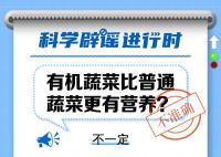 有機蔬菜比普通蔬菜更有營養(yǎng)?