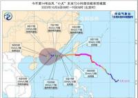 臺(tái)風(fēng)小犬逐漸靠近廣東 中心最低氣壓為970百帕