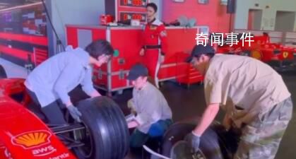 劉亦菲8秒給賽車(chē)換輪胎 網(wǎng)友：又酷又颯