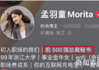 孟羽童個(gè)人簡(jiǎn)介是前500強(qiáng)董事長(zhǎng)秘書