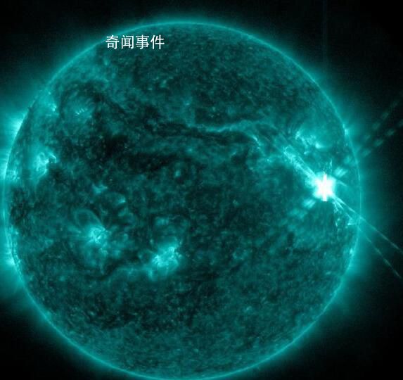 今天凌晨太陽爆發(fā)了一個(gè)強(qiáng)耀斑