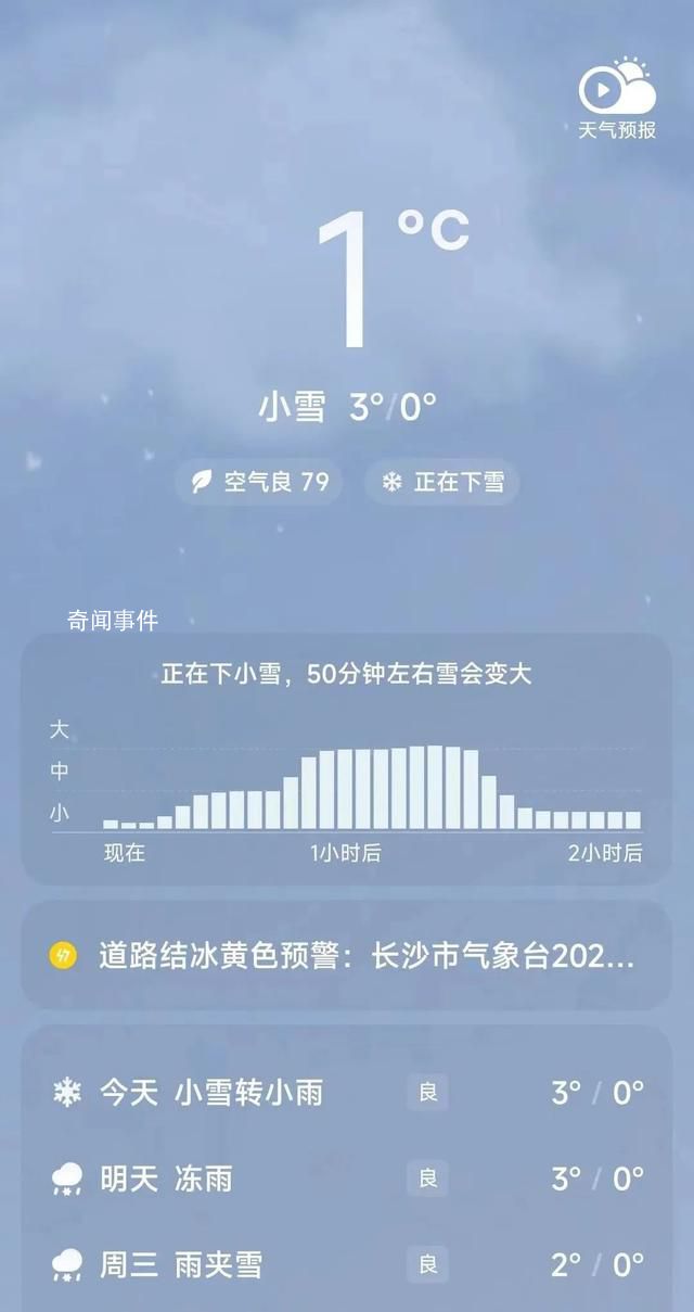 直擊暴雪中的長(zhǎng)沙 長(zhǎng)沙一夜成雪國(guó)全城被厚雪覆蓋