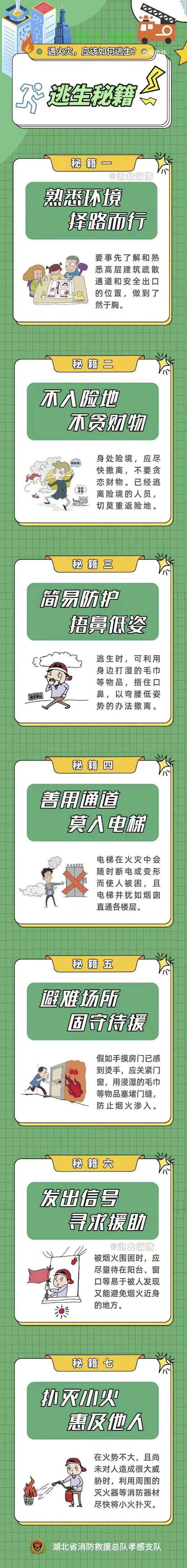 女子遇火情僅帶三貓一狗跑下33樓 一旦著火應該怎樣逃生